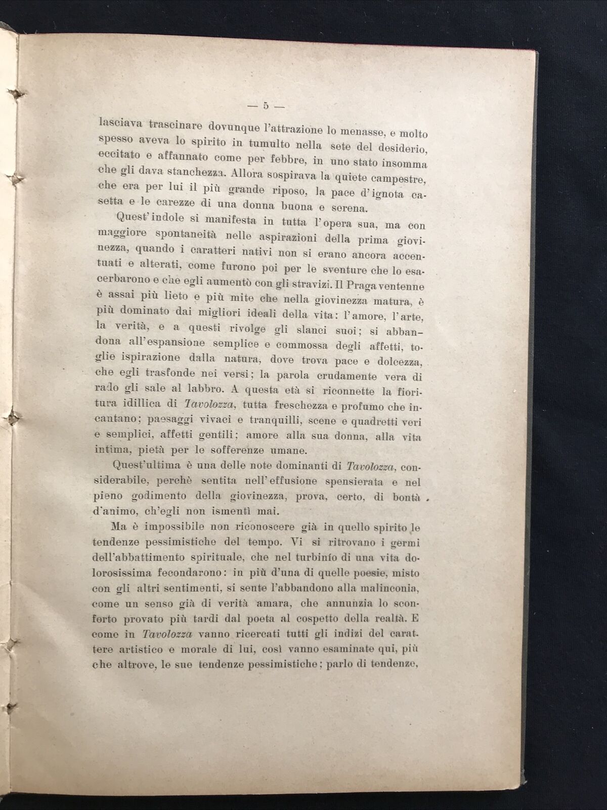 Emilio Praga, Giuseppina Vertunni, 1907, officina poligrafica italiana