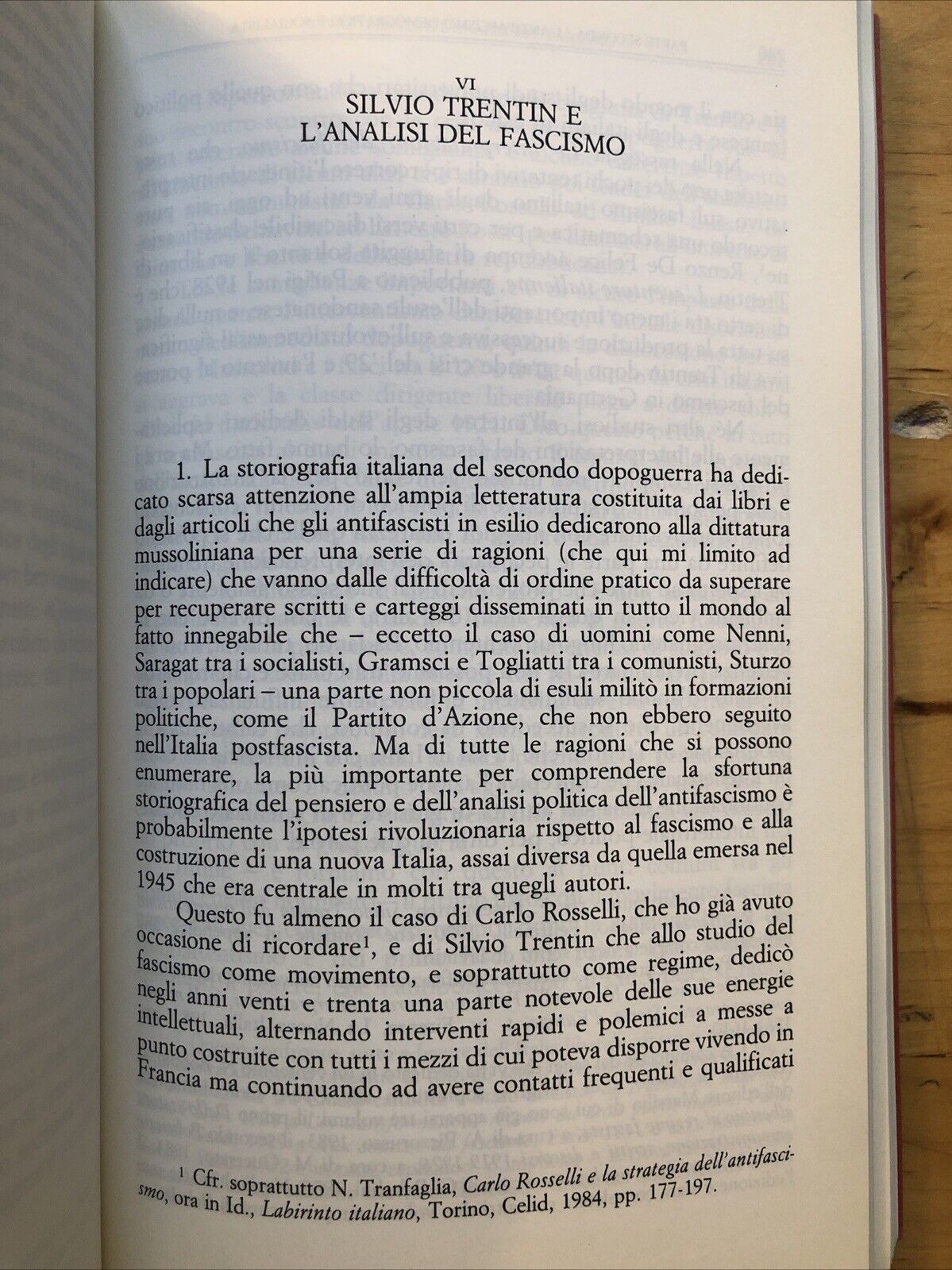 Labirinto Italiano, Nicola Tranfaglia, La nuova Italia 1989. il Fascismo