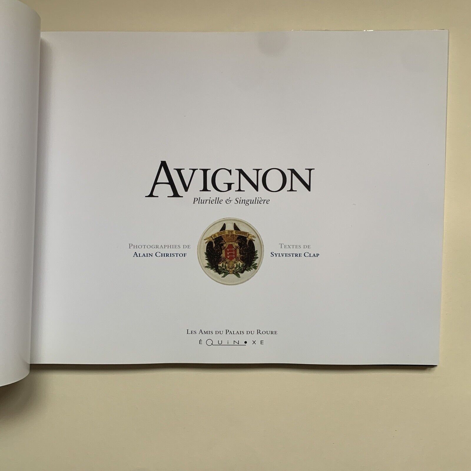 AVIGNON - Sylvestre Clap, Alain Christof. Equinoxe 1999 #