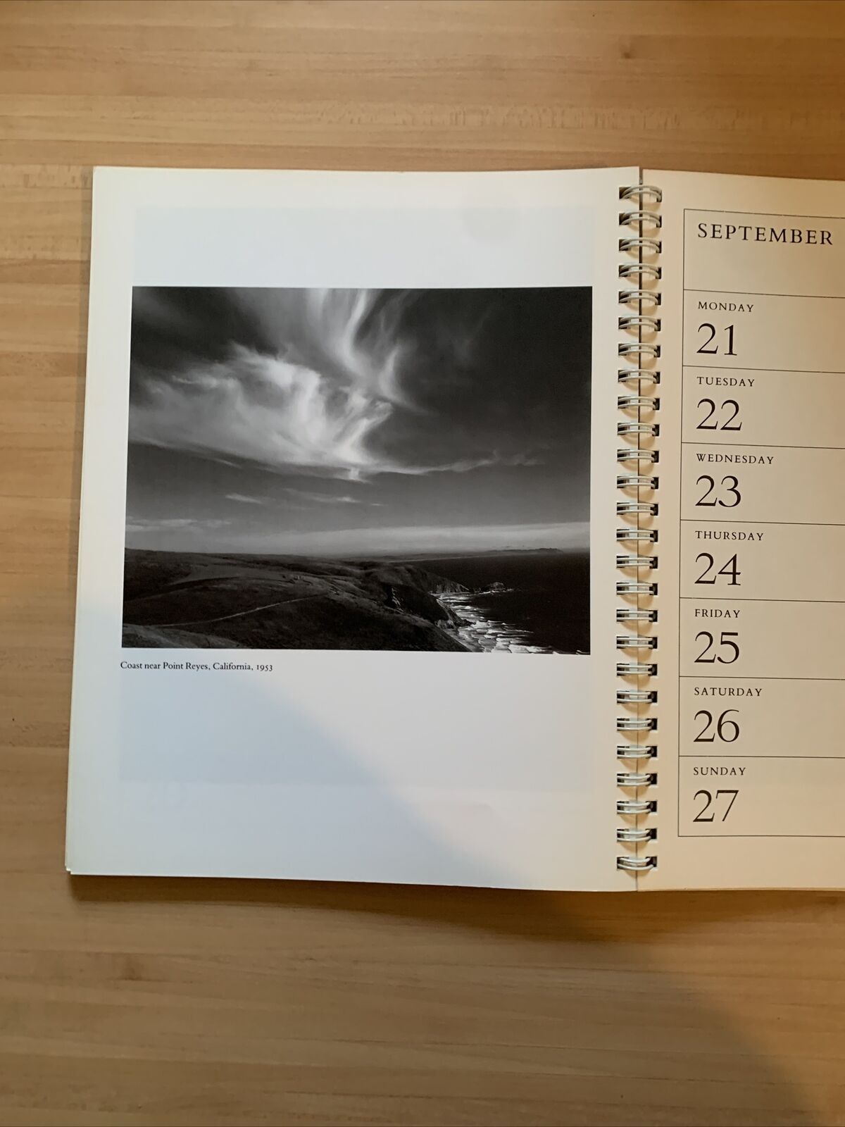 ANSEL ADAMS - 1987 CALENDAR