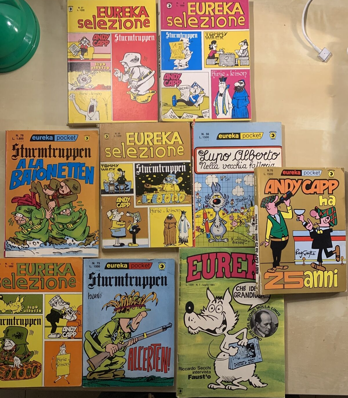 EUREKA - EUREKA POCKET - EUREKA SELEZIONE FUMETTO . 9 VOLUMI #