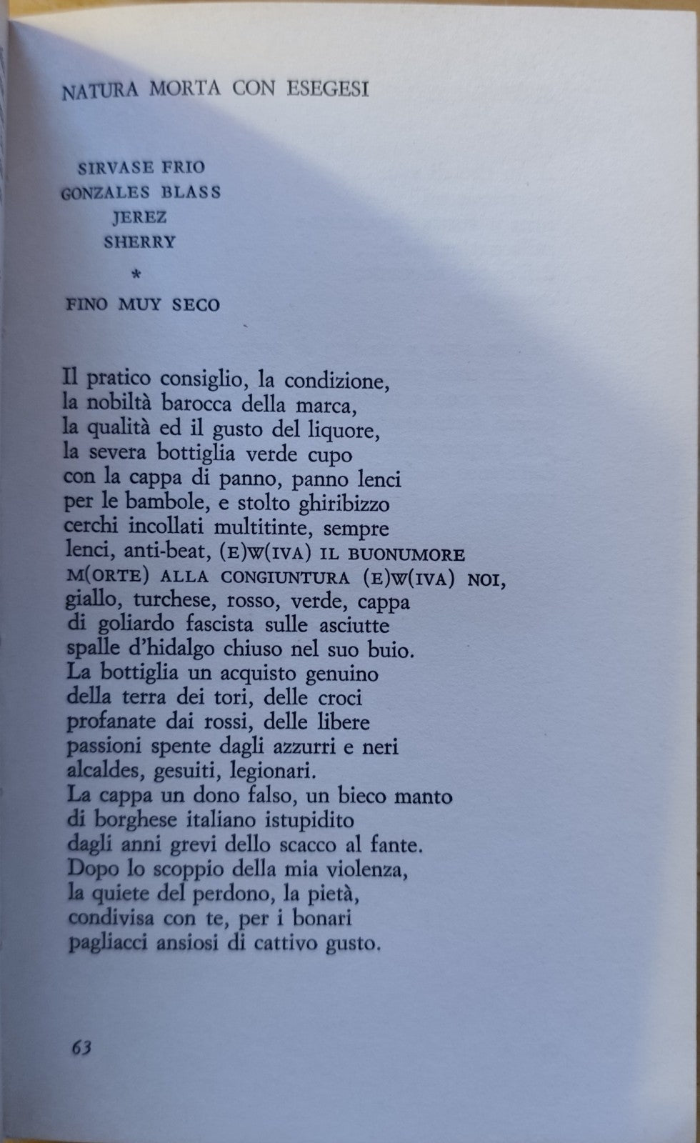 La follia lucida - Luca Canali, Cappelli editore 1972