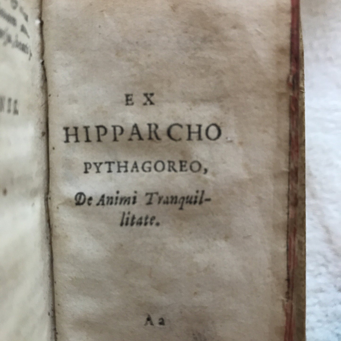 Epicteti Enchiridion 1623 - Cebetis thebani