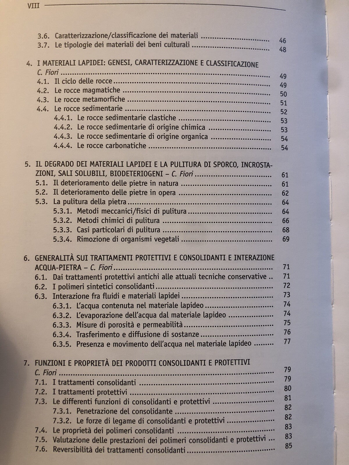 Restauro manutenzione conservazione dei beni culturali, materiali prodotti tecni