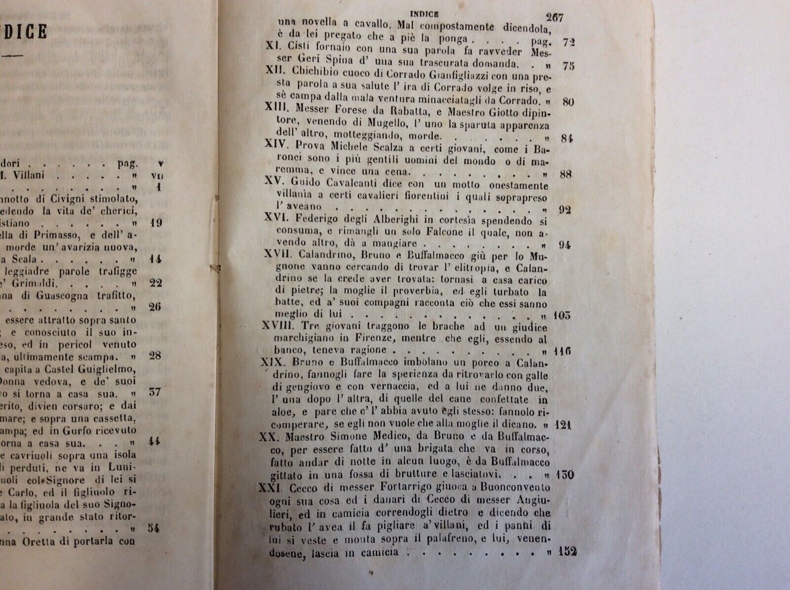 GIOVANNI BOCCACCIO NOVELLE, FIACCADORI PARMA, 1868