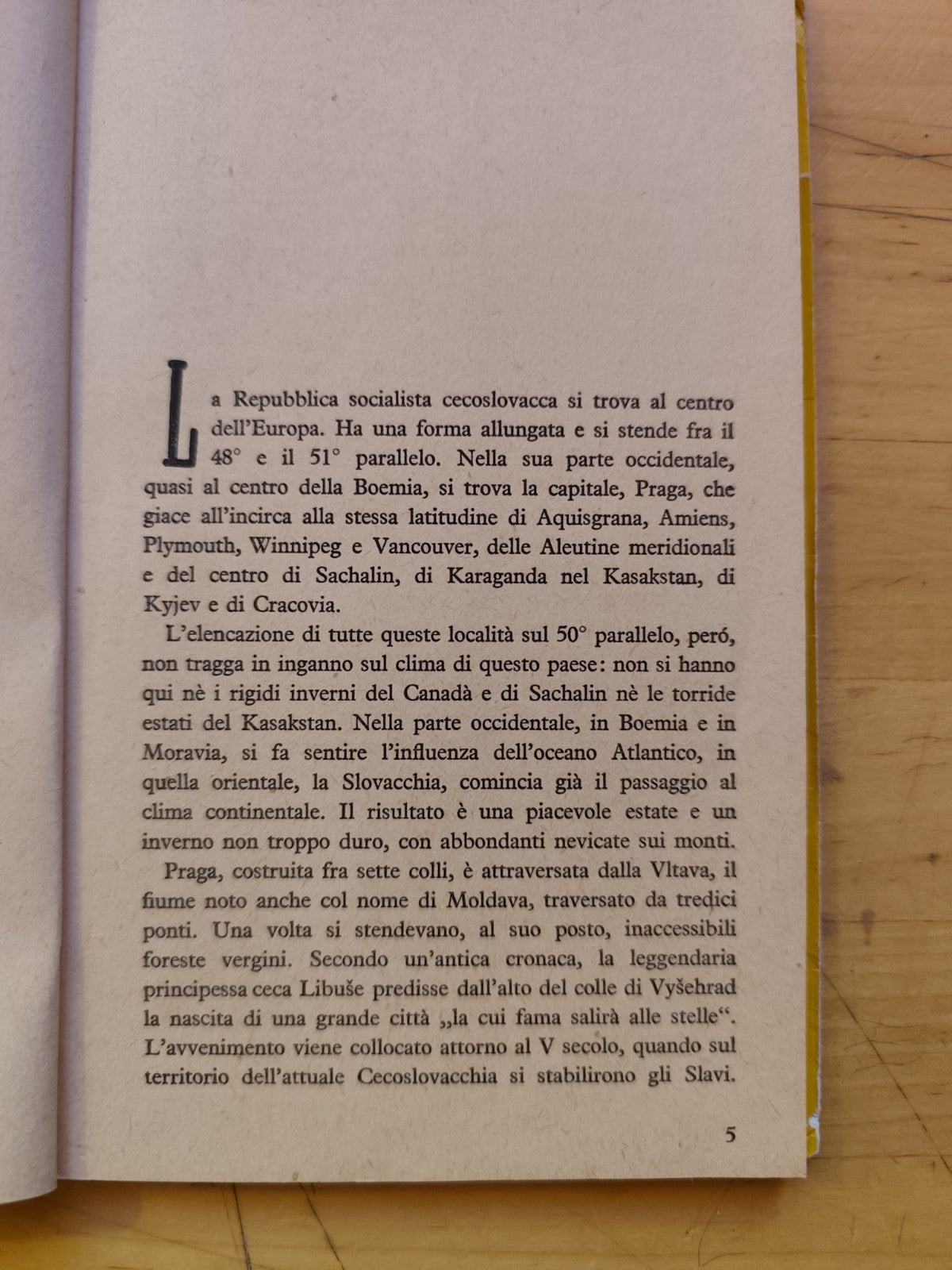 Cecoslovacchia il Paese - Dusan Tomasek, Orbis 1970