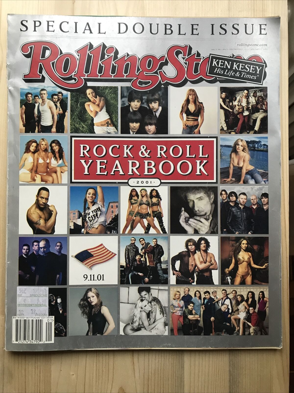 Rolling Stone Magazine #885/886 Rock And Roll Yearbook 2001 Double Issue #