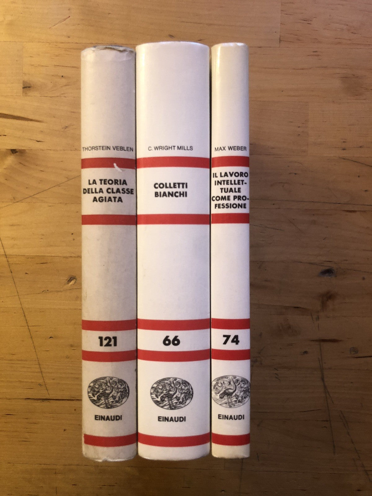 Max Weber, C. Wright Mills, Thorstein Veblen, Einaudi Sociologia 3 volumi