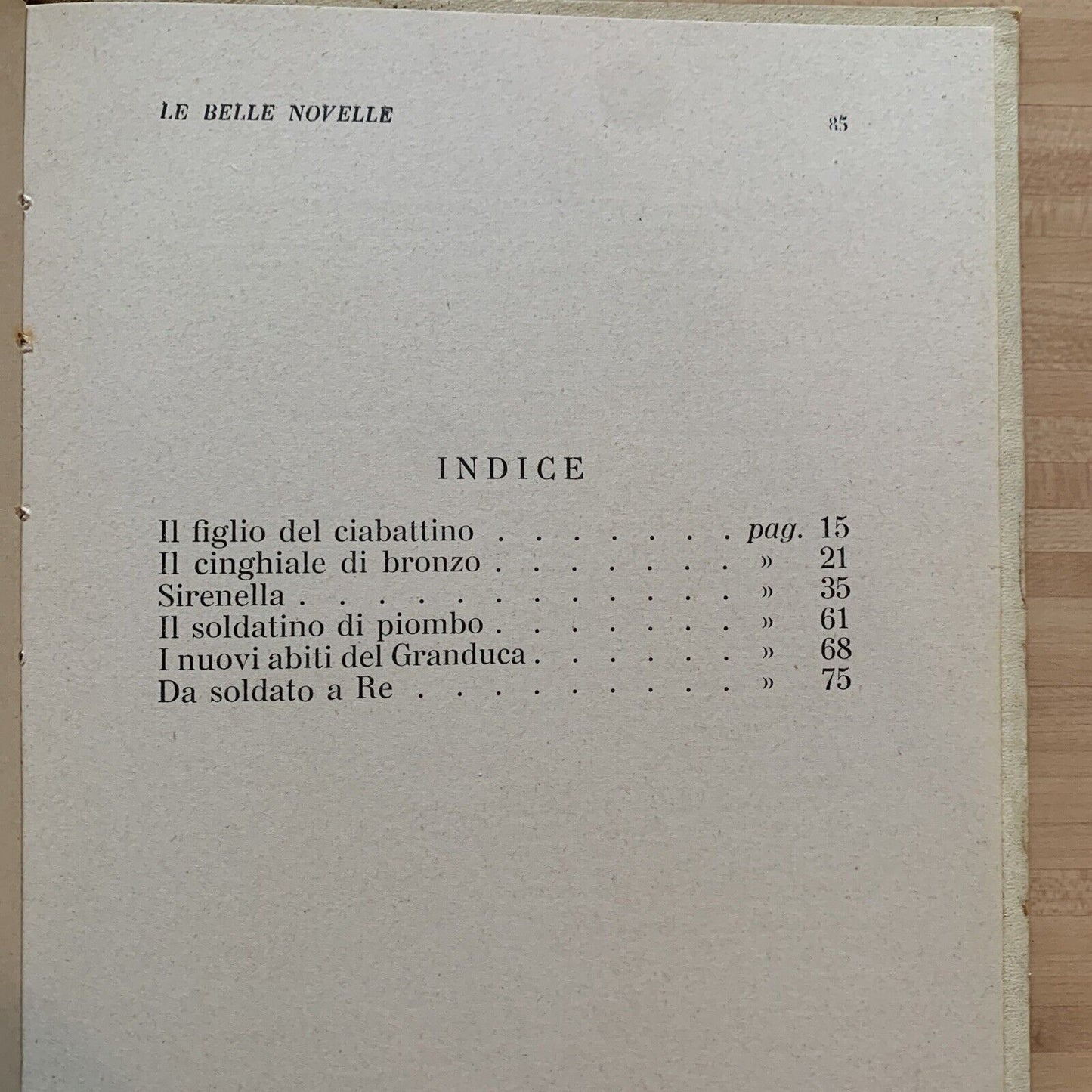 LE BELLE NOVELLE - ANDERSEN. Casa Editrice Carroccio 1939 #