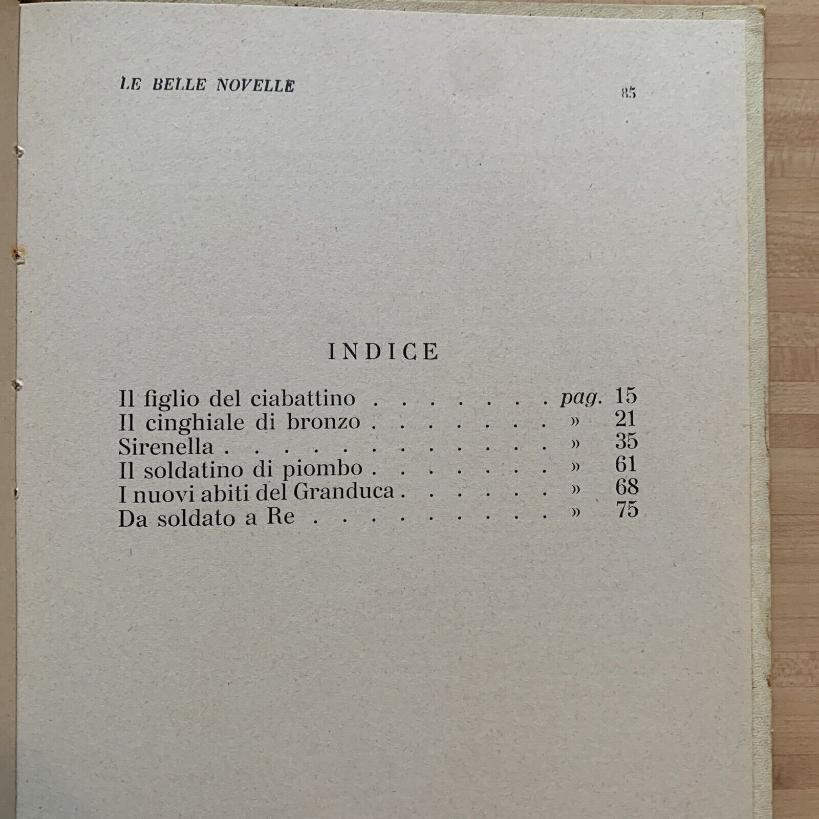 LE BELLE NOVELLE - ANDERSEN. Casa Editrice Carroccio 1939 #