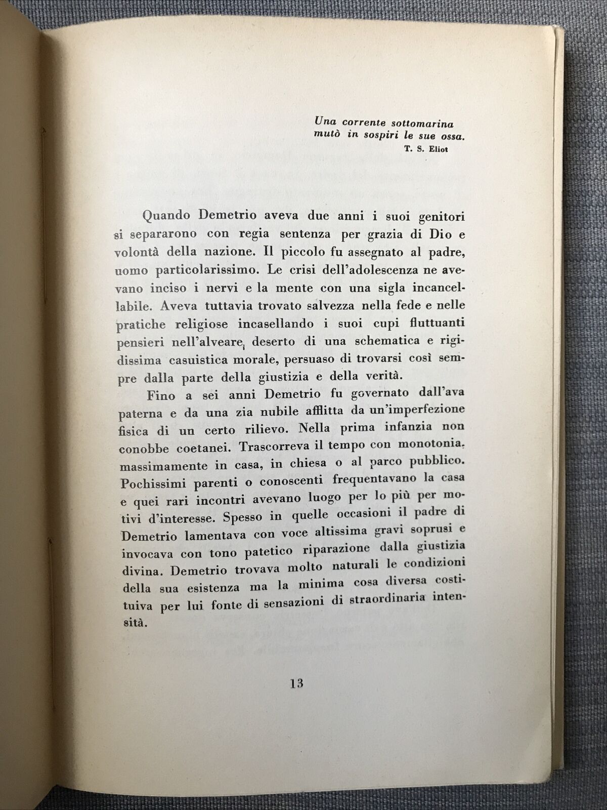 DEMETRIO e altri pensieri, Andrea Rivier, edizioni di stagione