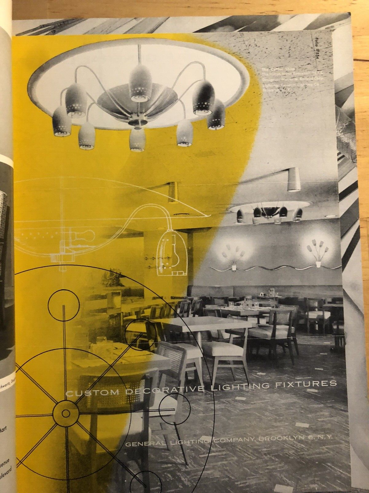 INTERIORS MAGAZINE april 1955 Olga Gueft - Interiors, design, architecture