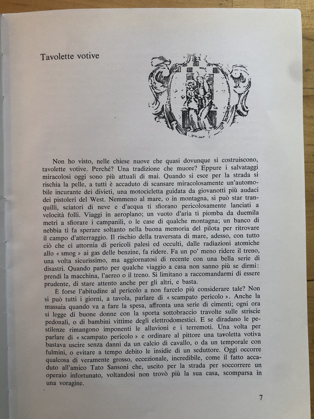Ex-voto alla madonna della libertà - Bologna 1968