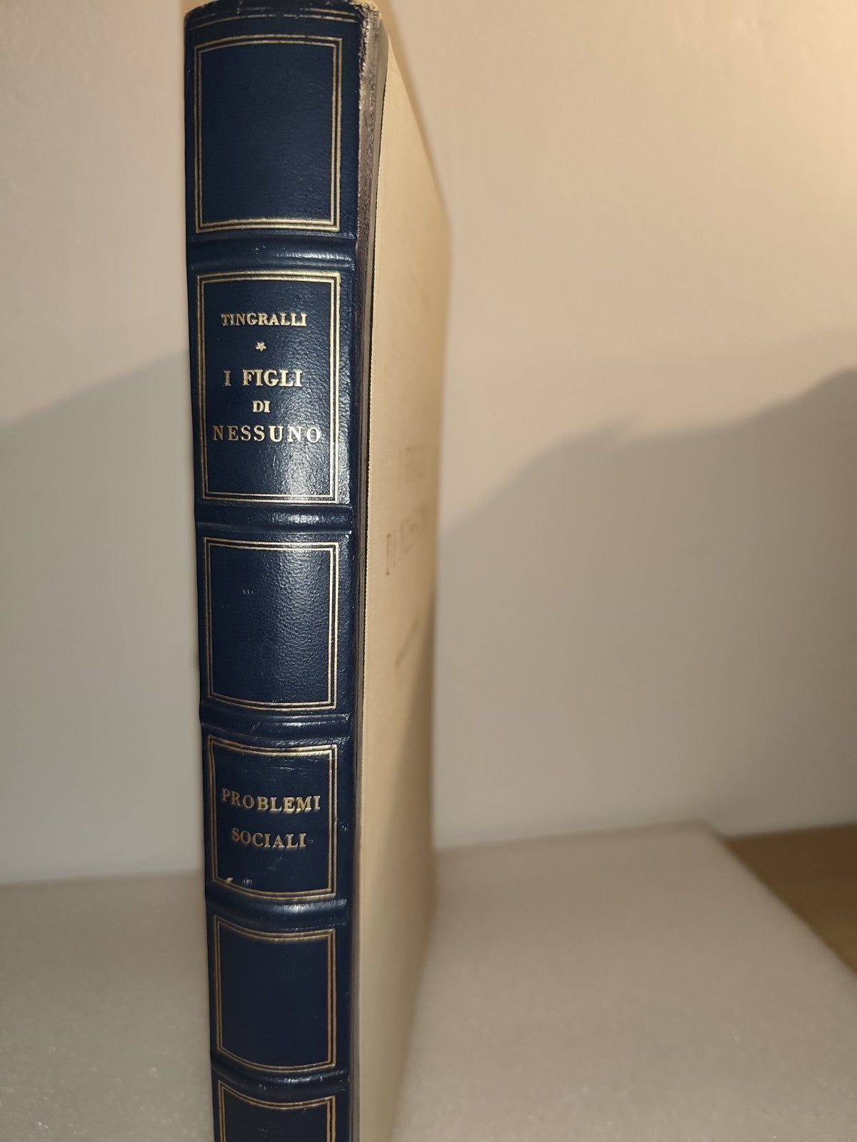 I figli di nessuno problemi sociali E. Tingralli, 1959 istituto editoriale nazio