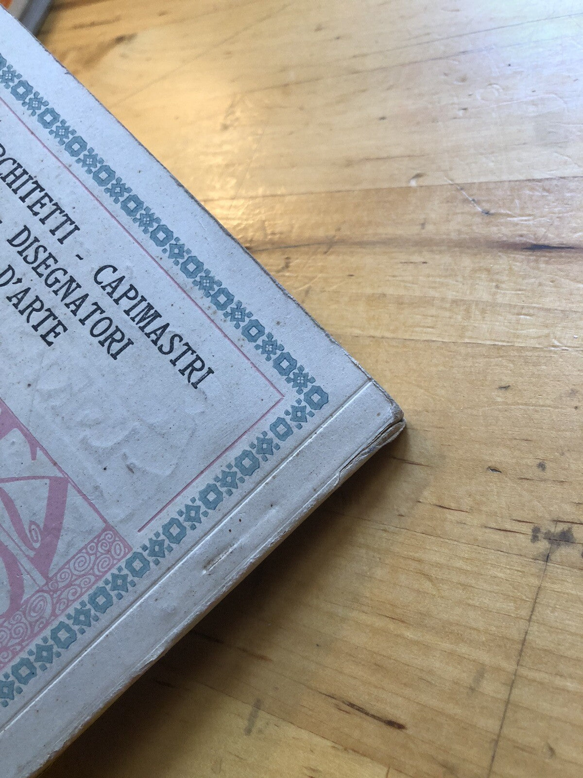 Il pittore e il decoratore moderno 1926 Carlo Tarantola, l'artista Moderno