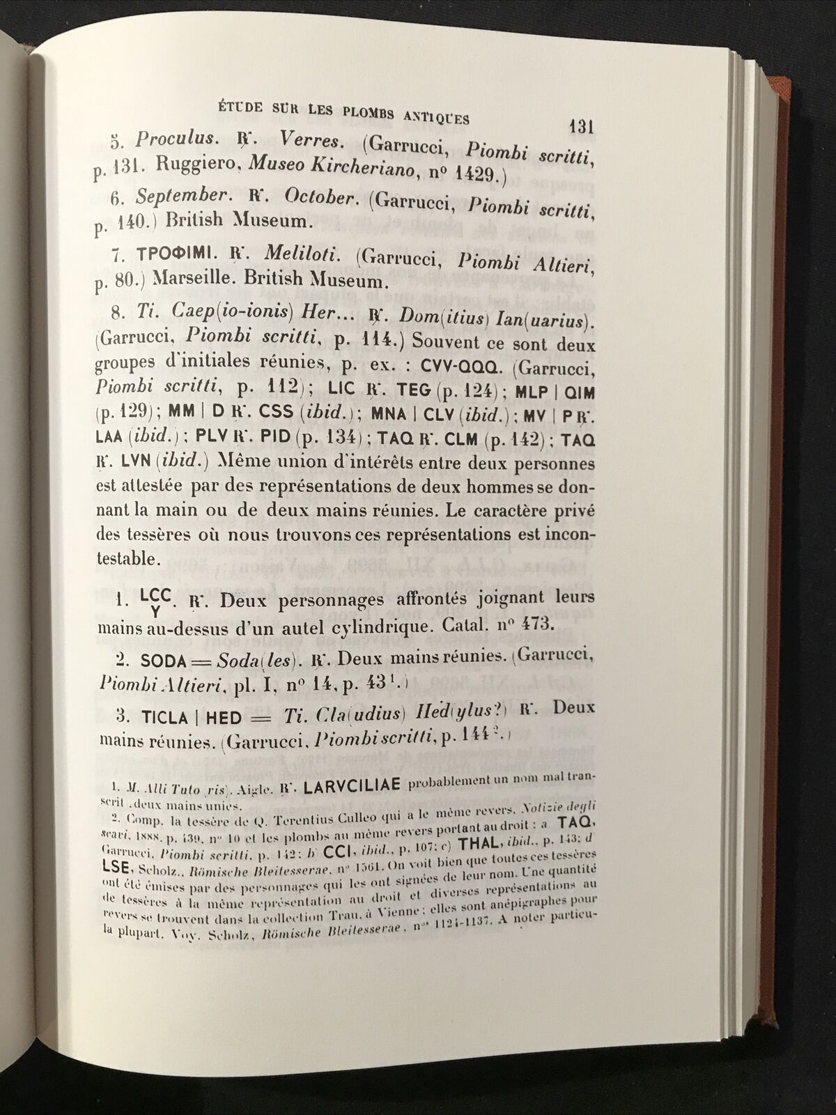 Catalogue des Plombs de l'antiquité, Michel Rostovtsew, M. prou, Arnaldo Forni 