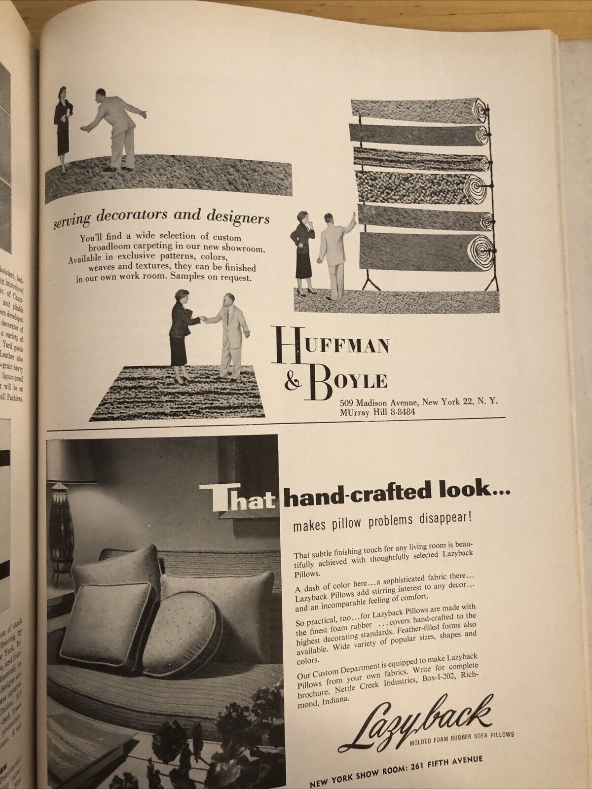 INTERIORS MAGAZINE JUNE 1955 Olga Gueft - Interiors, design, architecture