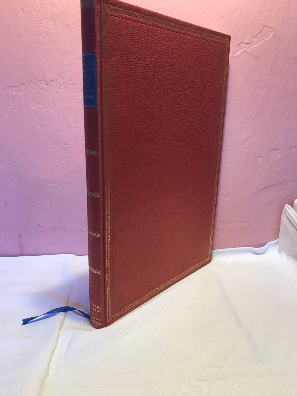 Cimelio Tipografico Pittorico, Giambattista Bodoni 1 SOLO VOLUME