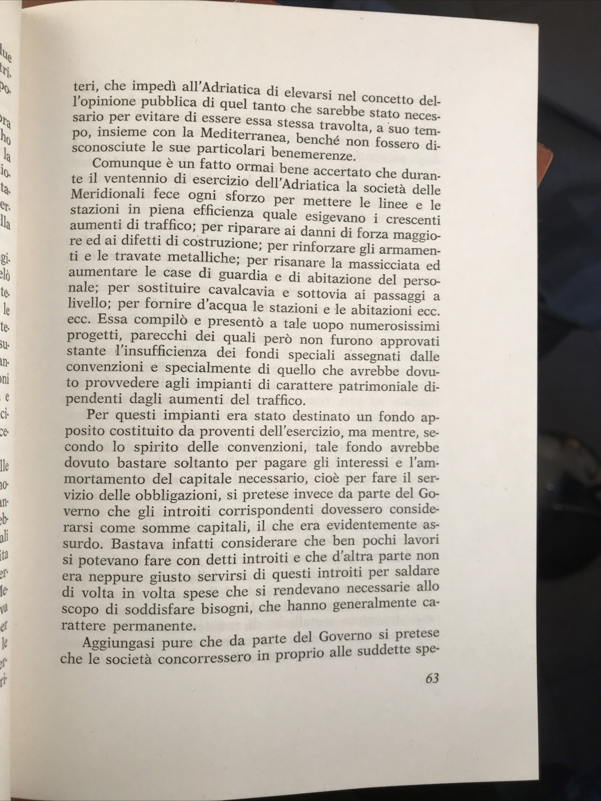 FERROVIE La costruzione e l'esercizio delle ferrovie italiane nei miei ricordi