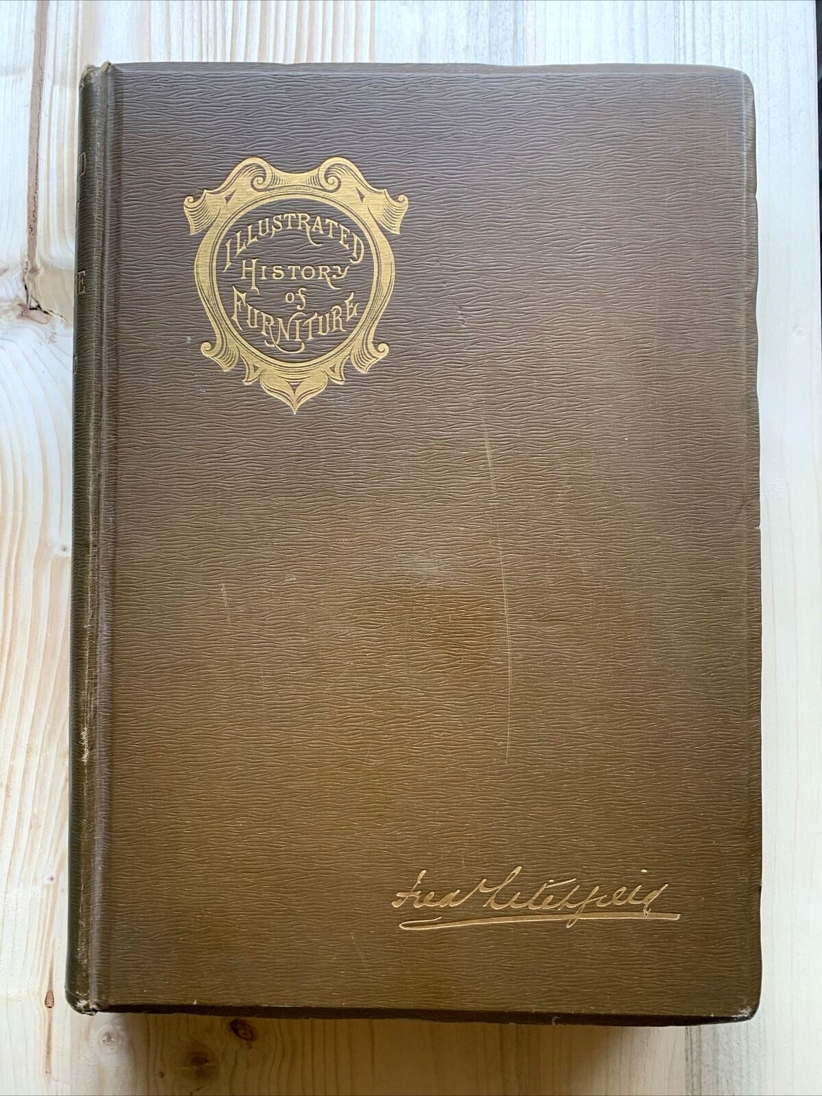 ILLUSTRATED HISTORY OF FURNITURE - STORIA ILLUSTRATA DELL'ARREDAMENTO 1893