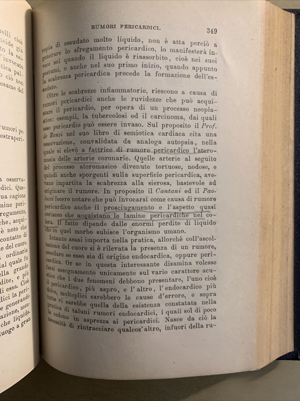 MANUALE DI CLINICA MEDICA PROPEDEUTICA (SEMEIOTICA) Adolfo Biondi, Vallardi 1903