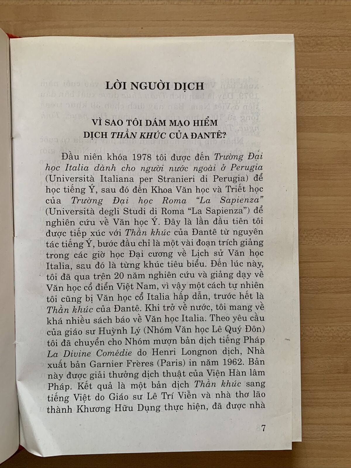 DANTE ALIGHIERI - THAN KHUC DIA NGUC. NHA XUAT BAN KHOA HOC. Giorgio Petrocchi #