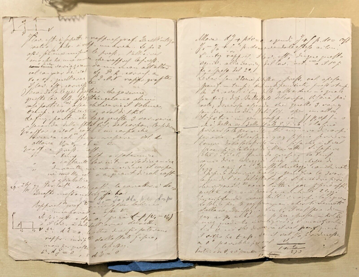 FISICA TECNOLOGICA - Università di Pavia, appunti del 1877 #