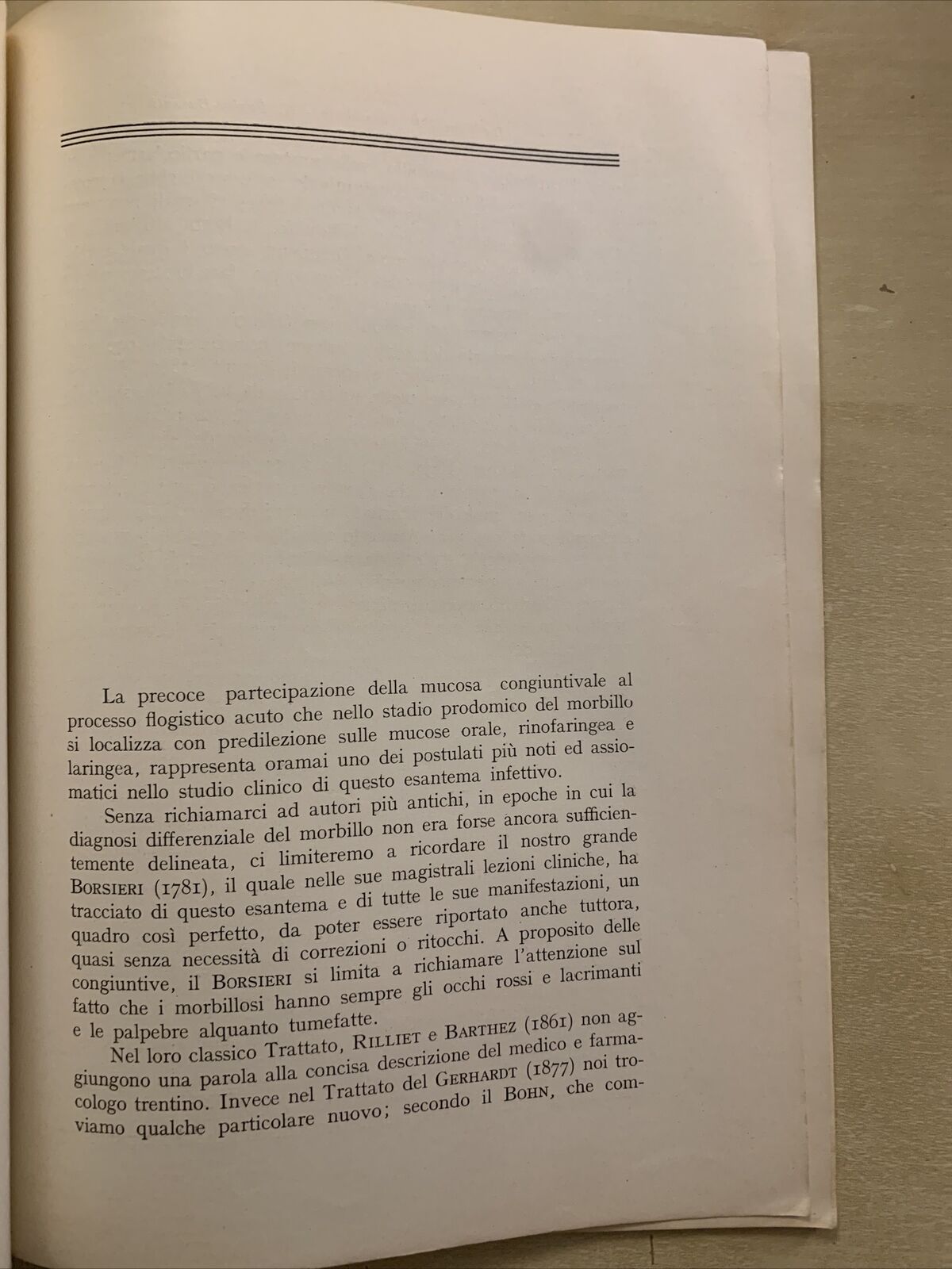 Le manifestazioni congiuntivali del morbillo con riguardo all'incubazione 1935 #