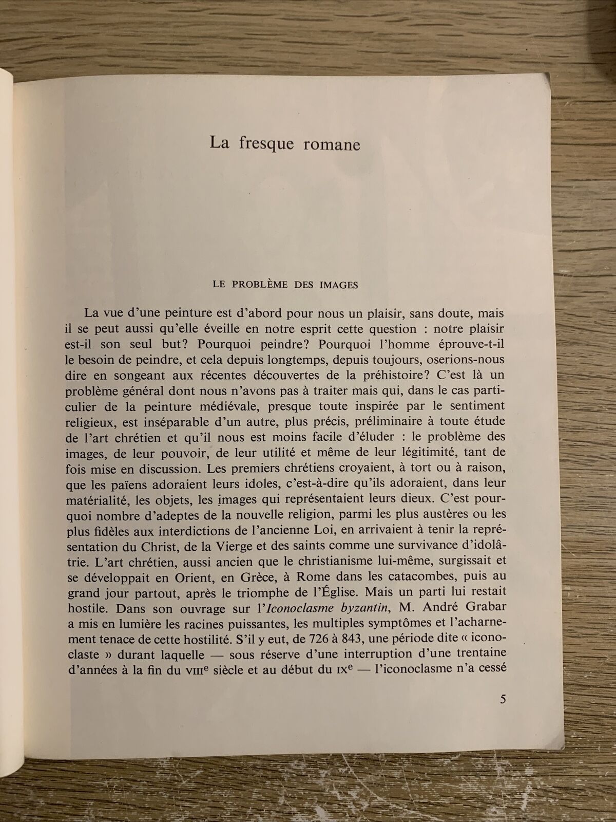 Paul Henry Michel, la fresque romane. idées arts. Gallimard 1961