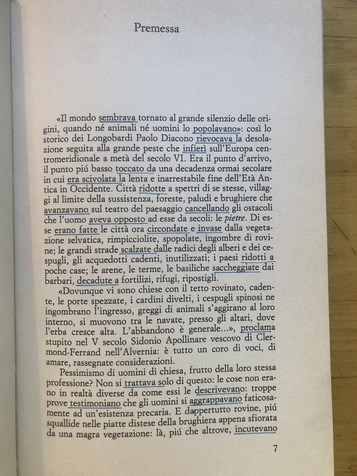 La pietra viva, città e natura del medioevo  - Vito Fumagalli, il Mulino 1988