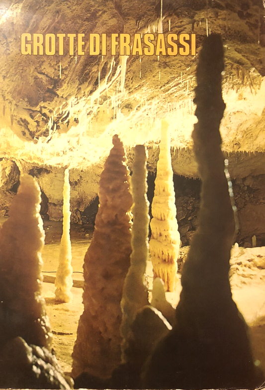 Grotte di Frasassi Genga Ancona, La grotta grande del Vento guida P. Giuseppetti