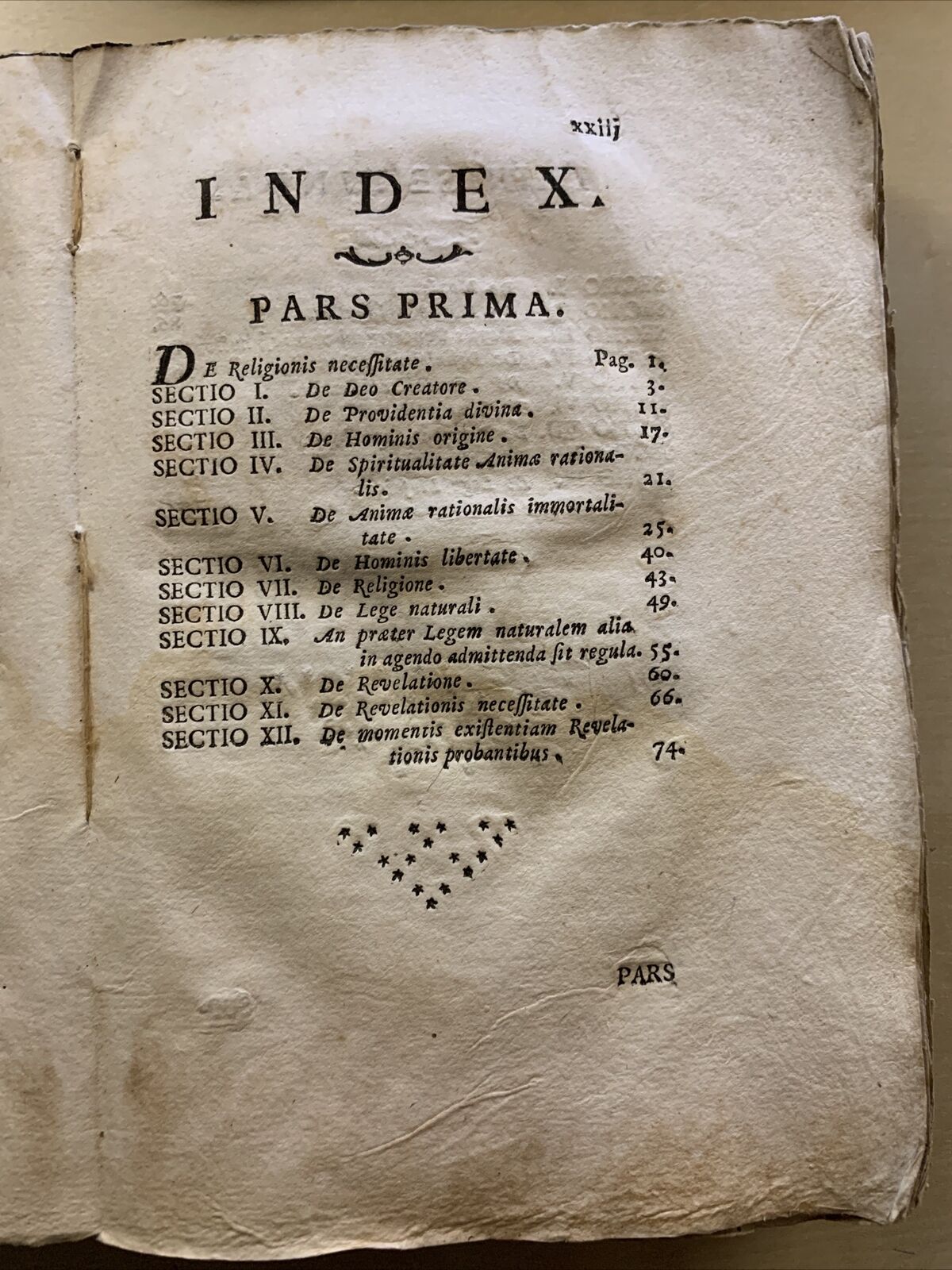 Antico testo religioso 1780  **Raro*