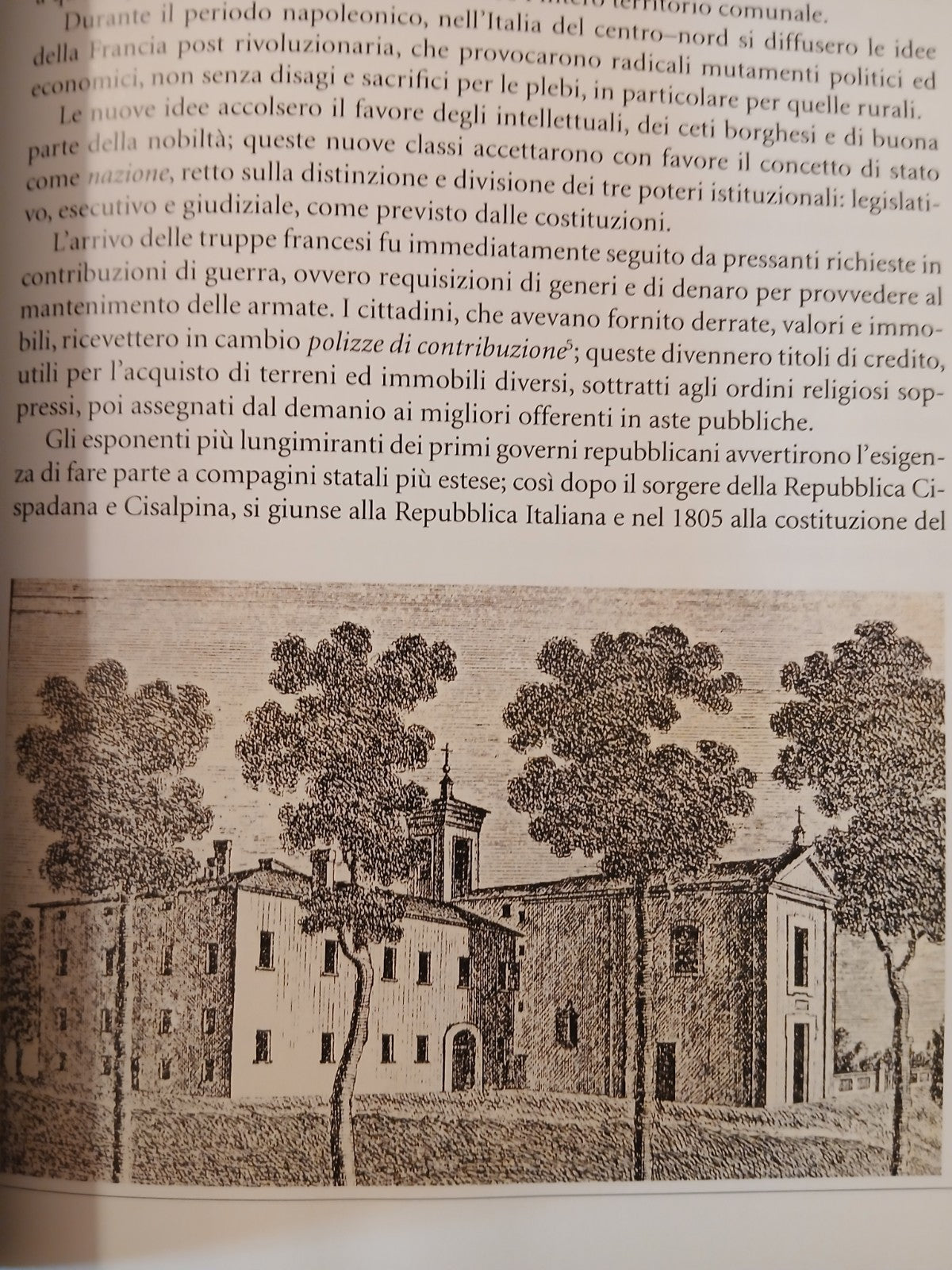 Calderara di Reno Bologna, Le trasformazioni della sede municipale e il percorso