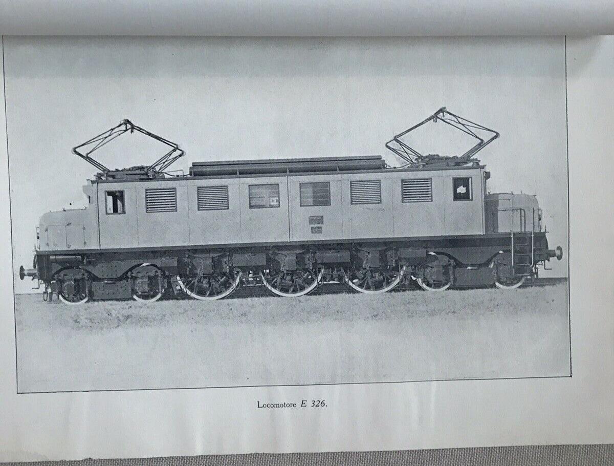 LA FERROVIA DIRETTISSIMA BOLOGNA - FIRENZE. Ing. Giuseppe Pini 1931