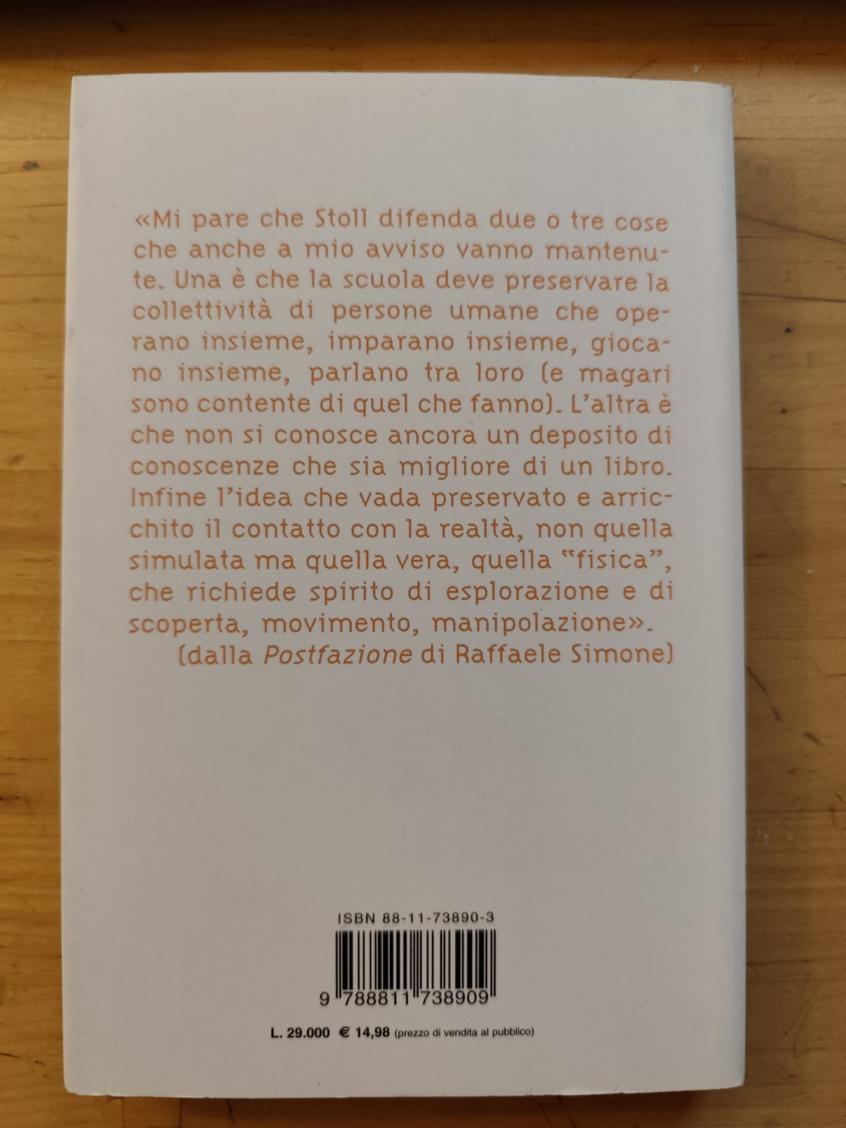 Confessioni di un eretico high-tech, Clifford Stoll - Garzanti 2001