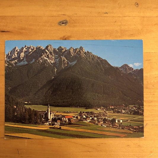 CARTOLINA - VAL PUSTERIA - DOLOMITI DOBBIACO - VIAGGIATA