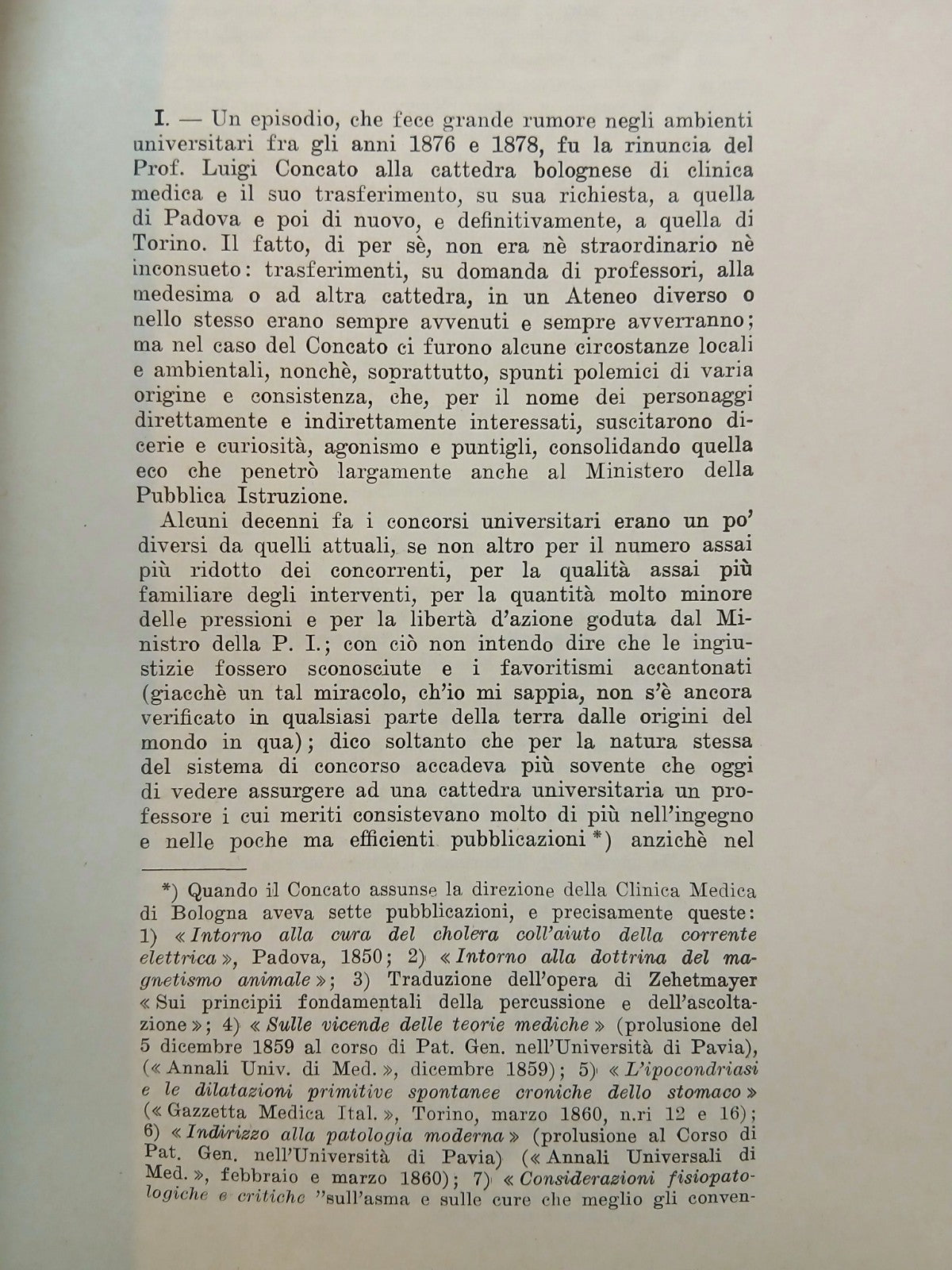 Luigi Concato e la cattedra torinese di clinica medica - Alessandro Simili 1962