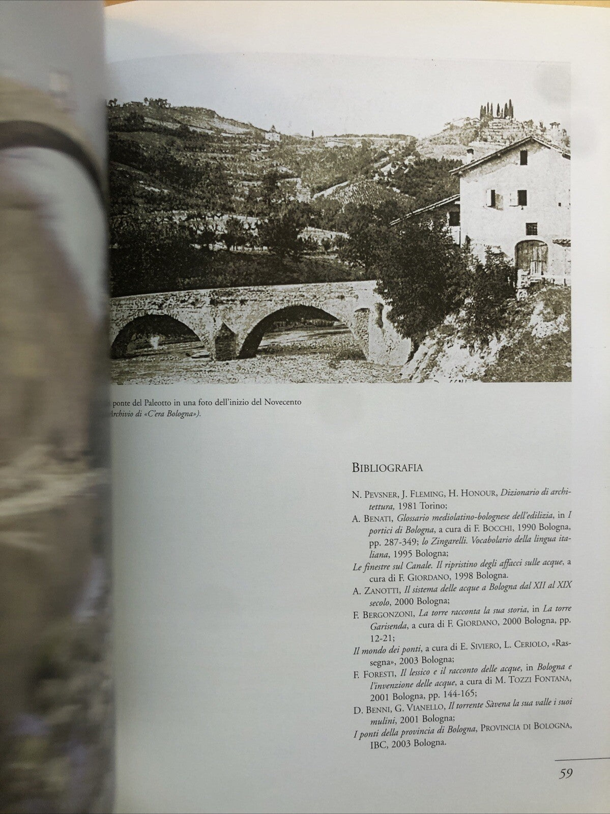 Il ponte Nuovo sul Navile di Bologna detto Ponte della Bionda, F. Giordano Costa
