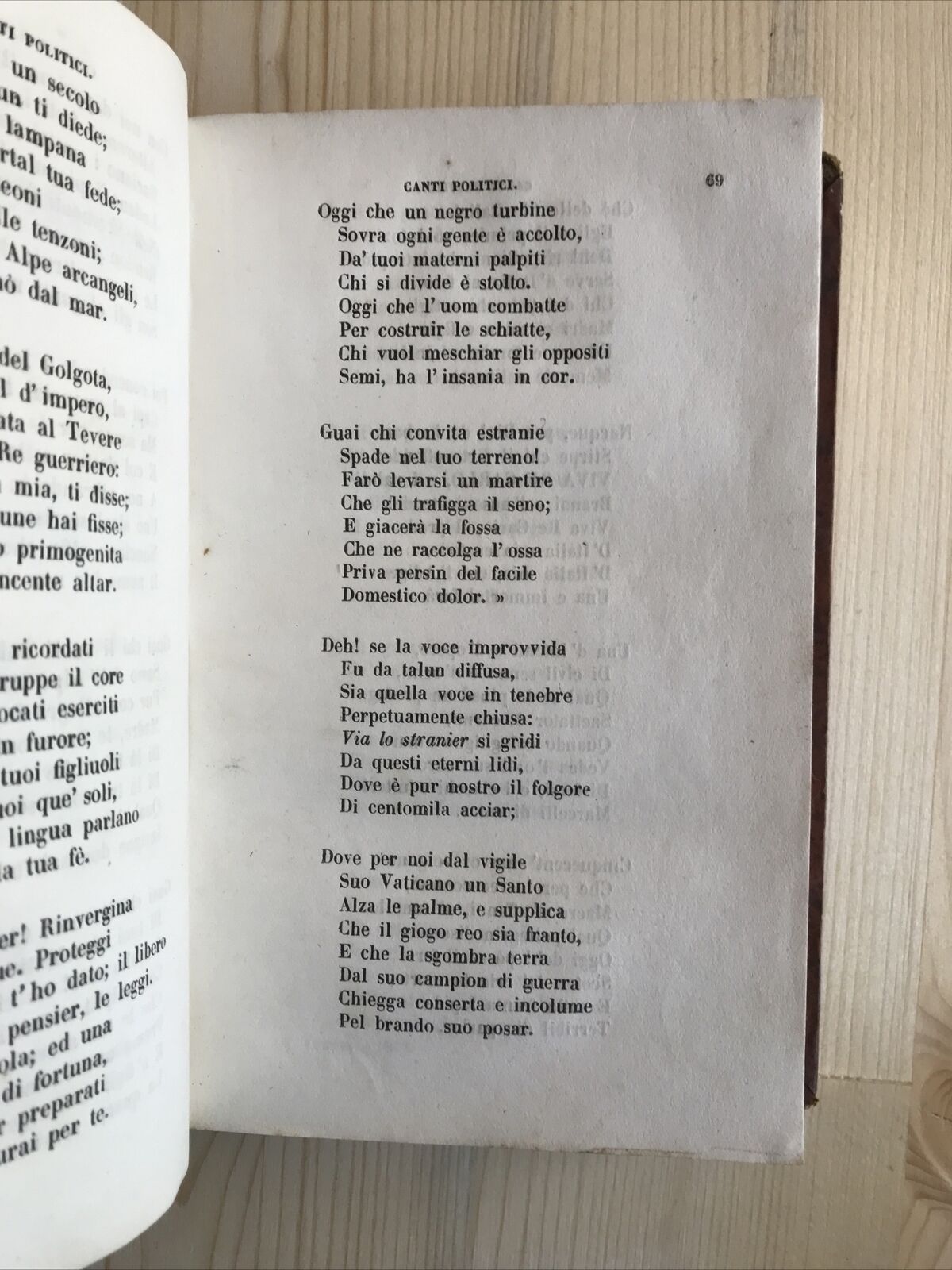 OPERE DI G. PRATI, 1852