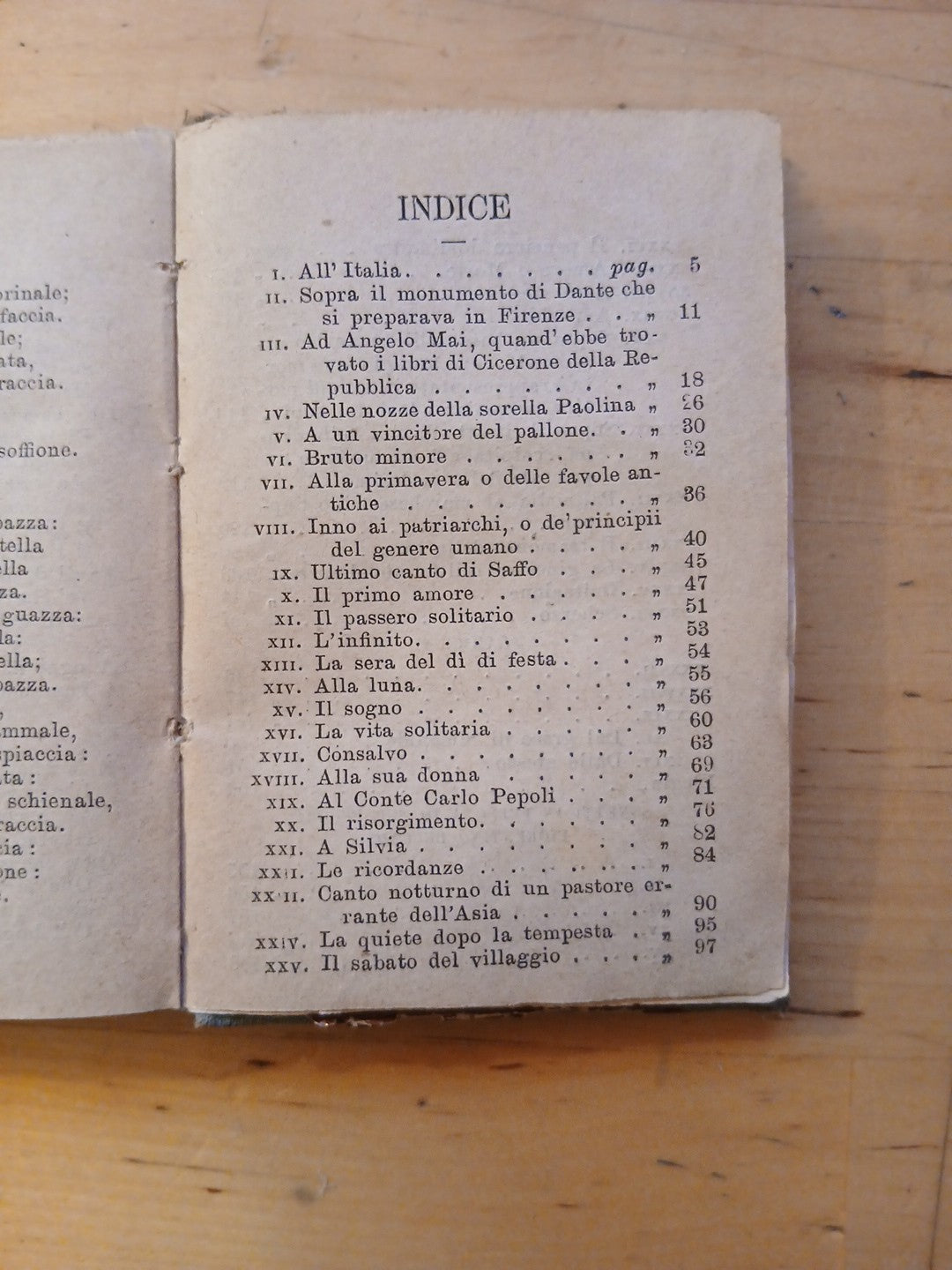 Poesie di Giacomo Leopardi - Gabriele Regina editore Napoli 1889