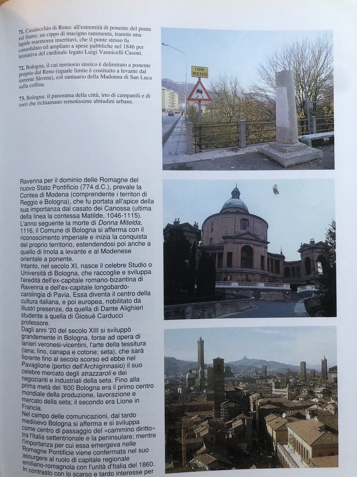 Il fiume Reno storia e percorso dell'Appennino all'Adriatico - Edmondo Cavicchi