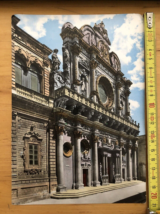 Cartolina LECCE, S.CROCE non viaggiata, grande formato