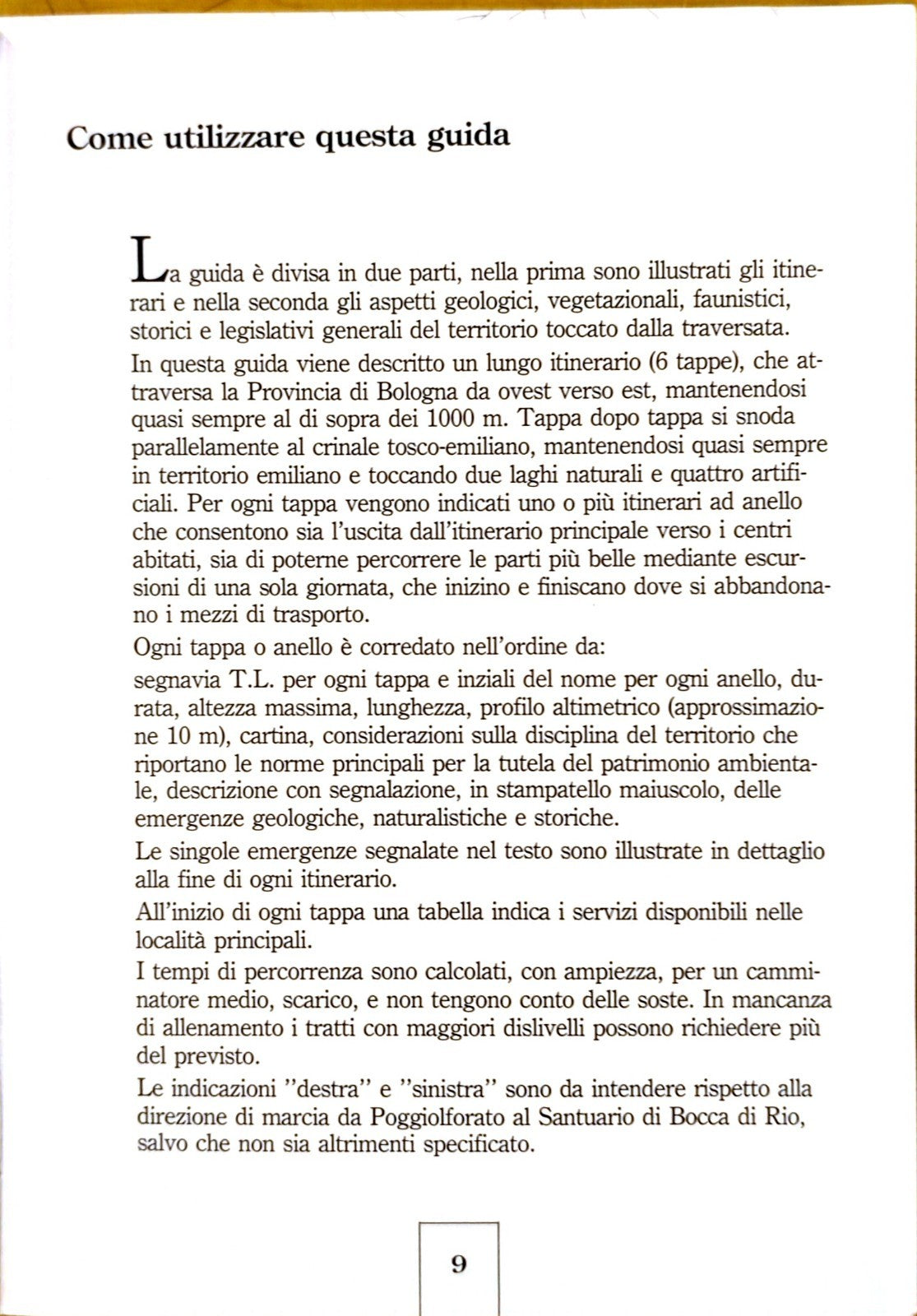 Traversata dei laghi Lago Pratignano, Bocca di Rio CAI Fantin Mario Bologna 1991