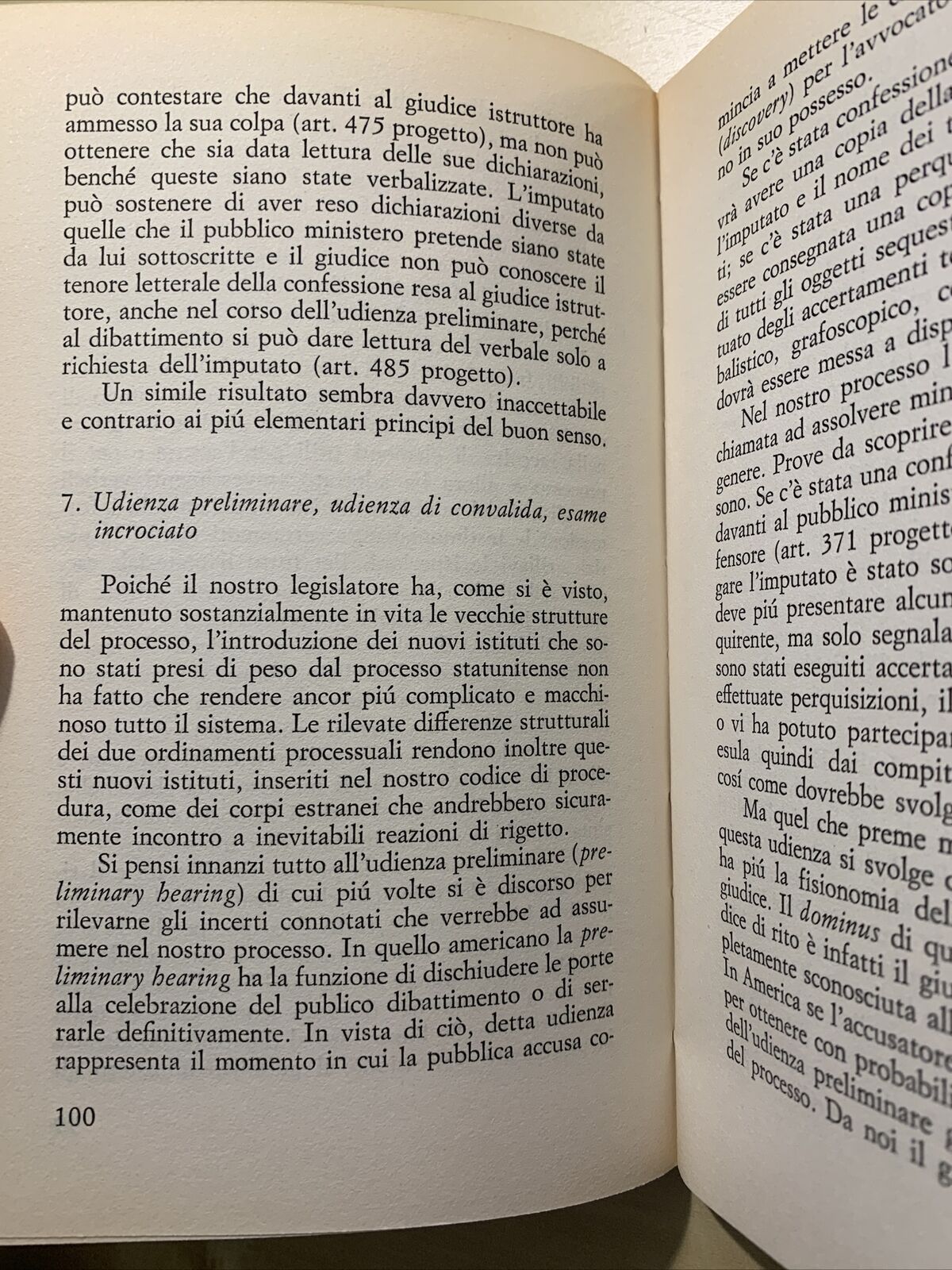 Processo e giustizia penale, Vittorio Vicini - Il Mulino, 1982 #