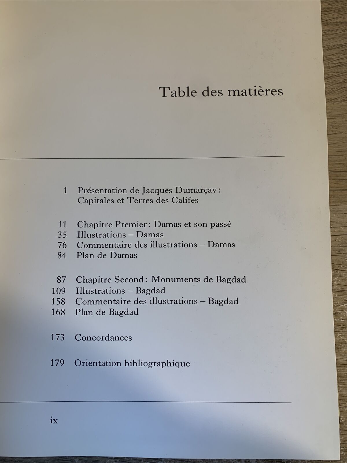 Damas Bagdad, Capitales et Terres des califes. J. Ghislain 1971. Dar El-Machreq