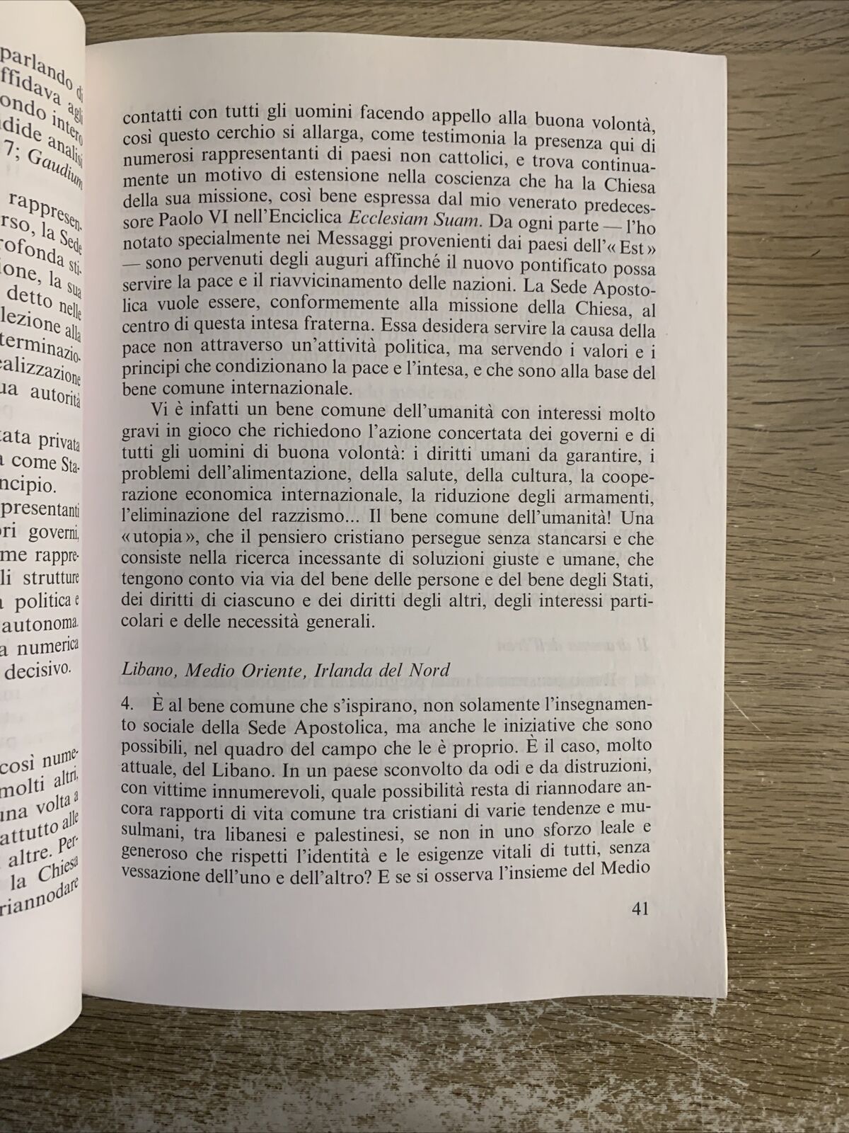 GIOVANNI PAOLO II E LA FAMIGLIA DEI POPOLI. Città del vaticano. Il santo padre