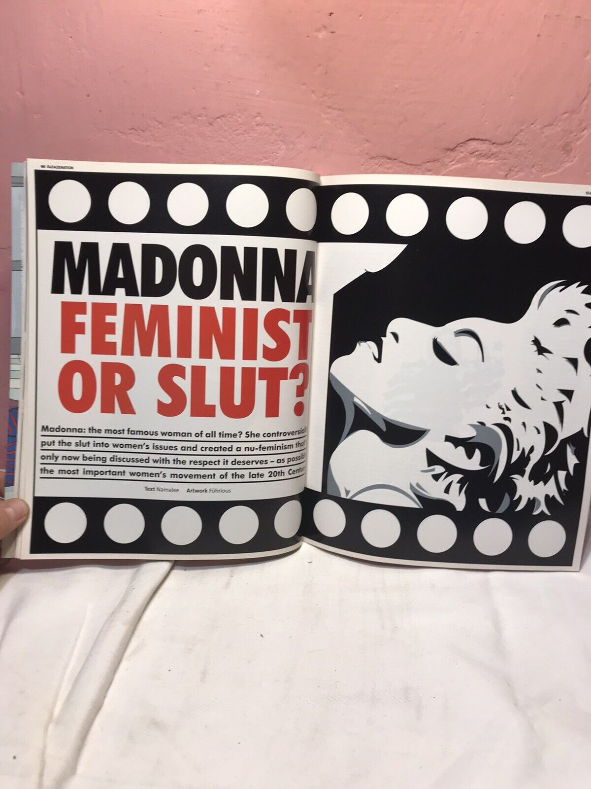 Sleazenation,MADONNA,BANKSY,DIZZEE RASCAL May 2003,Vol.4,issue 26,Style Fascism