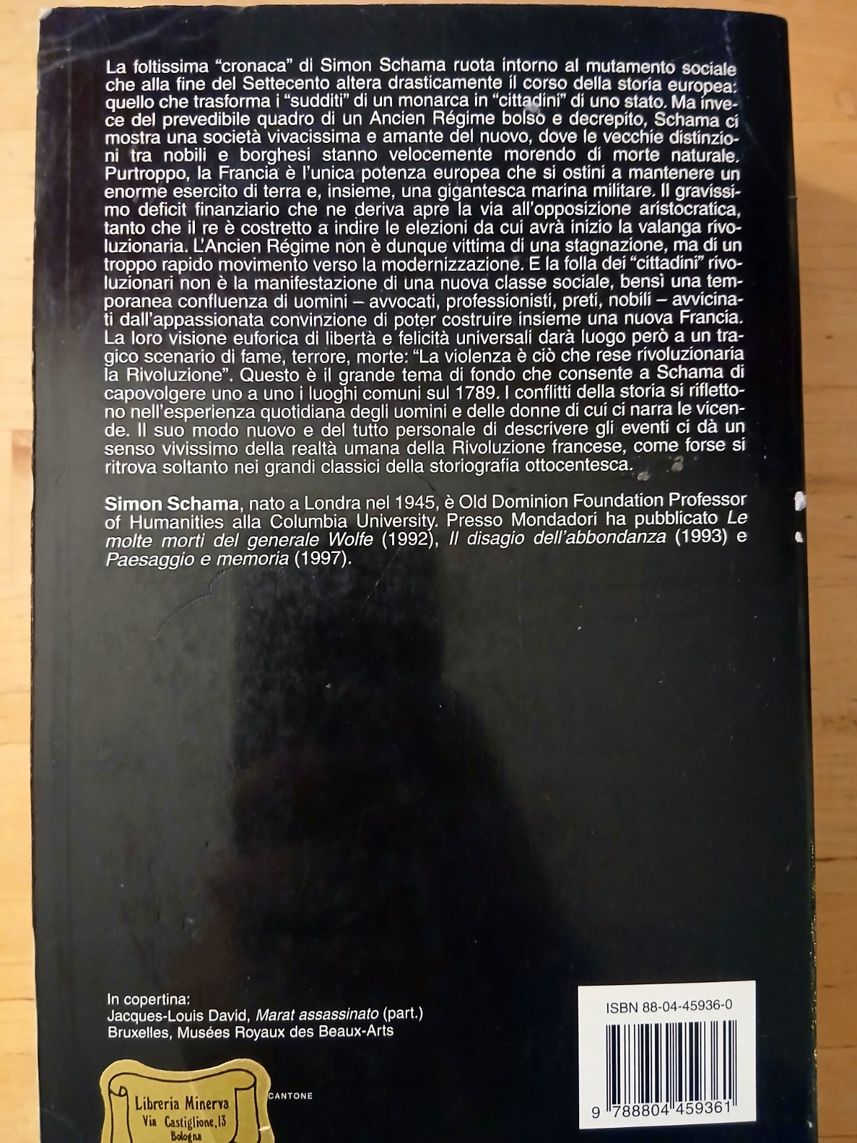 Cittadini - cronaca della rivoluzione francese - Simon Schama - Mondadori 1999