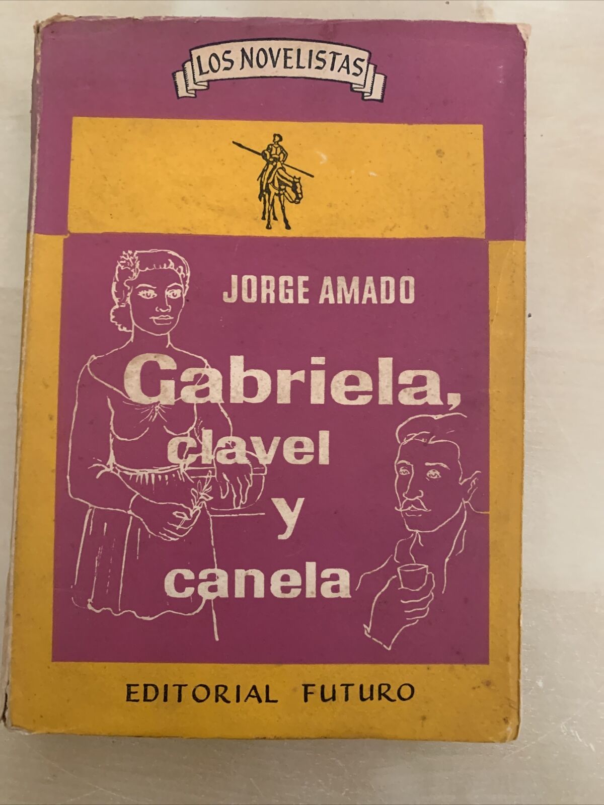 GABRIELA, CLAVEL Y CANELA. AMADO, JORGE. Editorial Futuro,  1965 #