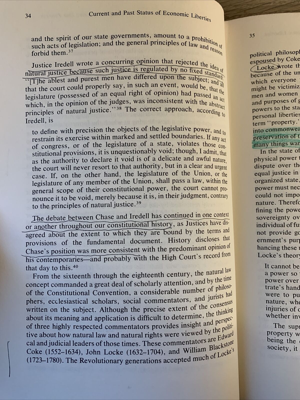ECONOMIC LIBERTIES AND THE CONSTITUTION. BERNARD H. SIEGAN. Chicago univ. Press